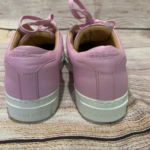 Greats Pink Sneakers Size 9.5 - Picture 6 of 9